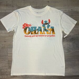 Disney stitch tshirt size small 4-6 Ohana new without tags thin fabric